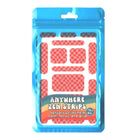 The Pencil Grip - TPG88406 Bandes Zen - Zen n'importe où - Vérification cahoteuse - 13 par ensemble - 6 ensembles-Simplicité : Avec une application facile à peler, coller et presser, utilisez sur vos objets du quotidien tels que les smartphones, les ordinateurs portables, les tablettes ou même les bouteilles d'eau. Les différentes tailles conviennent parfaitement à tout objet !