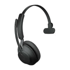 Jabra - Casque mono Evolve2 65 Link380C UC avec support - Noir-Cordon : sans fil, jusqu'à 100 pieds.