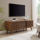 Modway - Iterate 59 po Meuble TV, Noyer-Stratifié à grain de bois