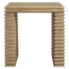 Modway - Canto Design empilé carré de 24 pouces Table d’appoint - Chêne vieilli-6