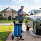 iSpring - WGB22BD système de lavage déionisé sans traces - voitures, VR, bateaux et fenêtres-Maximisez l'efficacité du savon: les minéraux de l'eau dure affaiblissent l'action des savons pour lave - auto. L'eau déionisée pure permet à vos produits de nettoyage de performer à une efficacité de 100 % sans laisser de résidus, offrant ainsi une esthétique automobile de qualité professionnelle à la maison.