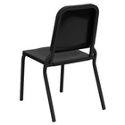 Flash Furniture - Chaise de musique/d'orchestre Melody noire empilable de la série HERCULES à haute densité-Le siège texturé garantit une assise sûre