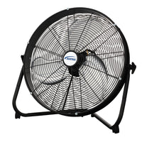 Matrix Industrial - Ventilateur de plancher de 20" à haute vélocité-Fabrication entièrement en métal