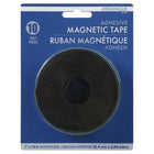 Merangue - Ruban magnétique adhésif - 1 po x 10 pi - Noir-10 pieds de ruban magnétique autocollant