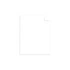 Astrodesigns - Papier cartonné - 8,5 x 11 po - Blanc -  Paquet de 100-100 feuilles