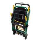 Mobile StairLift - Genesis ECO - Monte-escalier portable - chaise mobile légère à batterie - noir-Les chenilles en caoutchouc antidérapantes assurent une adhérence sécurisée sur les escaliers pendant l’utilisation