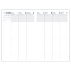 Quo Vadis - 2025-2026 Plan 24 Agenda Semainier - 6.25 po x 9.5 po - couleurs variées - Bilingue-Reliure cousue