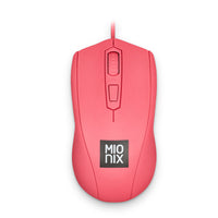 Mionix - Souris optique ambidextre 5 000 DPI AVIOR Frosting - Rose-Capteur optique natif de 5000 DPI
