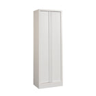 Sauder - Meuble de rangement Merton Hall - Blanc-Rangement multi-pièces:  Cette armoire fonctionnelle peut répondre à vos besoins de rangement dans diverses pièces – salon, cuisine, bureau ou buanderie