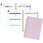 AT-A-GLANCE - Agenda hebdomadaire/mensuel rose Emily Ley Simplified 2026 - 8 1/2 po H x 5 3/8 po l - rose - bilingue-Comprend également les jours fériés, 1 page de notes, 2 calendriers de référence et 2 pages de planification future