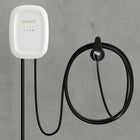 Emporia - Chargeur classique de niveau 2 pour véhicules électriques (40 A) avec câble de 7,3 m (24 pi) - NACS (TESLA) - Prise NEMA 14-50 - Blanc-Fonctions recharge intelligente via connexion wifi 2.4 GHz permettant accès aux données énergétiques en temps réel et contrôle à distance via appareil mobile, prend en charge planification des sessions de recharge pour optimiser coûts électricité et améliorer efficacité recharge