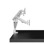 Kanto - Bras/support de bureau pour écrans 17 à 32 po - Deux écrans - Noir-Prend en charge les écrans pesant entre 4,4 lb (2 kg) et 22,1 lb (10 kg)