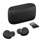 Jabra - Écouteurs Evolve2 Buds USB-A UC-Connectivité :Adaptateur Bluetooth USB-A/USB-C, Bluetooth