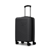 Reebok - Valise de cabine à coque rigide 21.50po de la collection Repetition - Noir-Fabriqué en ABS/PC léger et résistant