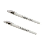 Marvy Uchida – Stylos à gel – 0,7 mm – blanc – paquet de 2-Couleur :  Blanc