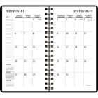 Staples - Agenda scolaire de poche hebdomadaire/mensuel 2025-2026 - 6 3/8 po H x 3 1/2 po l - assorties - bilingue-1 semaine par mois sur deux pages avec un mini mois en référence dans le haut ou le bas de chaque 2 pages