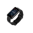 Motorola - Montre intelligente MotoWatch 40 - 46 x 30 mm - avec moniteur de fréquence cardiaque - Noir-Grand écran LCD de 1,57 pouce (40 mm) offrant des lectures nettes et claires.
