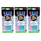 Crayola - Prenez note ! Stylos à double extrémité qui changent de couleur, 4 par paquet, 3 paquets, 12 marqueurs au total-DES NOTES QUI SE DÉMARQUENT : écrivez vos notes avec le marqueur à pointe de feutre d'une couleur, puis utilisez l'encre transparente pour changer la couleur des mots que vous souhaitez faire ressortir !