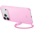 Beats - Étui Kickstand avec MagSafe et contrôle de caméra pour iPhone 17 Pro Max - Pebble Pink-Pour créer la béquille, un adaptateur à l’extrémité du cordon glisse et s’attache à un point magnétique sur le côté du boîtier