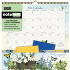 WSBL - 2026 Jardins Botaniques Note Nook  Calendrier mural Mensuel - 30,5 cm l x 30,5 cm H - Anglais-Format 12 mois (Janvier - Décembre 2026)