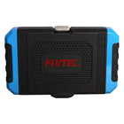 Fixtec - Ensemble d’outils pour mécanicien automobile avec poignée à cliquet réversible rapide de 1/4" (46 pièces)-Comprend : 13 PCS - Douilles 1/4" : 4, 4,5, 5, 5,5, 6, 7, 8, 9, 10, 11, 12, 13, 14 mm 21 PCS - Douilles pour embouts 1/4" : SL4, 5,5, 7 PH1, 2, 3 PZ1, 2, 3, HW3, 4, 5, 6, 7, 8, T10, 15, 20, 25, 30, 40 3 PCS - Clés hexagonales : 1,5, 2, 2,5 mm 1 PC - Joint universel 1/4" 2 PCS - Barres d'extension 1/4" : 2" et 4" 1 PC - Extension flexible 1/4" : 6" 1 PC - Barre coulissante en T 1/4" 1 PC - Cliqu