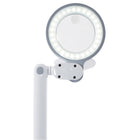 OttLite - Lampe de bureau avec loupe LED gain de place - Clearsun - Blanc-Fournit une lumière uniforme et douce avec un indice de rendu des couleurs (IRC) supérieur à 95 pour une excellente précision des couleurs