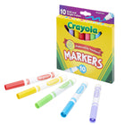 Crayola - Marqueurs à trait large, couleurs vives et audacieuses, 10 par paquet, 6 paquets, 60 marqueurs au total-Marqueurs audacieux et lumineux