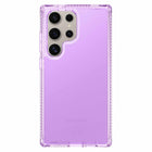 ITSKINS Spectrum_R Coque transparente pour Galaxy S25 Ultra - Violet clair-Testée pour résister à des chutes de 3 m (10 pieds)