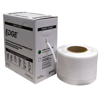 EDGE - Boîte distributrice de feuillard de cerclage en poly - 1/2 po x 3 300 pi - 300 lb -Boîte de feuillard de cerclage en poly portable