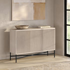 Hudson&Canal - Buffet Brighton 48" L - Aulne Blanc-Caractéristiques assemblage facile