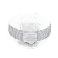 Blooms – Soucoupe transparente - 4 po - paquet de 10-Parfait pour petits pots et semis