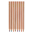 General Supply Goods + Co - Crayons à mine multicolore - paquet de 8-Mine multicolore