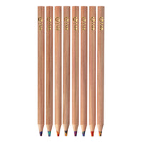 General Supply Goods + Co - Crayons à mine multicolore - paquet de 8-Mine multicolore
