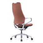 Nexten Pro - Chaise de bureau - Dossier haut - Marron-Accoudoirs et dossier inclinables simultanément