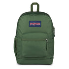 JanSport - Sac À Dos Cross Town Plus - Cargo Green-Un grand compartiment principal