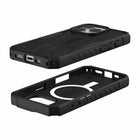 UAG - Coque Pathfinder robuste avec MagSafe pour iPhone 16 Pro - Noire-Rebord surélevé autour de la caméra