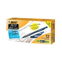 BIC - Porte-mines HB #2 Extra-Comfort - 0,7 mm - Paquet de 12-Le grip en caoutchouc offre plus de confort et de contrôle