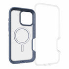 OtterBox - Coque Defender XT transparente pour iPhone 16 Pro Max - Bleu clair-Contrôle sans compromis sur la protection