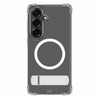 Blu Element - Étui Dropzone Rugged avec béquille avec aimants pour Samsung Galaxy S26, Transparent-Niveau de protection : 400 chutes à 3 mètres