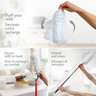 Vileda - Flex & Catch Recharges de plumeaux - Paquet de 10-Inclut 10 recharges pour un remplacement efficace lorsque nécessaire