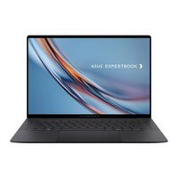 ASUS - Portable tactile ExpertBook Ultra 14", Intel Ultra 7 356H, 32 Go de RAM, SSD de 1 To, Windows 11 Pro - Jet de brouillard-Affichage : WQXGA+ 14,0 pouces (2880 x 1800) Écran tactile avec affichage antireflet à taux de rafraîchissement de 120 Hz,