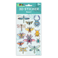 Avenir - Nature Creations Insectes 3d autocollants -Chaque paquet comprend 20 autocollants