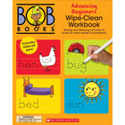 Scholastic - Bob Books Wipe-Clean Workbook Advancing Beginners - Phonics - Kindergarten (Stage 2: Emerging Reader)-Livre Pour Enfants