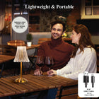 Bell+Howell - Lampe de table sans fil LED élégante Alma - Or-6