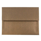  JAM Paper Enveloppes d'invitation métalliques A2 - 4,375 x 5,75 po - Stardream Bronze - paquet de 25-Couleur : Bronze rêve stellaire