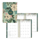Blueline - Agenda Hebdomadaire/Mensuel - 8 po H x 5 po l - Motif Verdant - Bilingue-17 mois, d’août à décembre