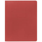 Staples - Couverture de rapport - format lettre - rouge-Munie de 3 prongs pour retenir le papier en place