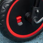 Qaba - Vélo pour tout-petits avec siège réglable - rouge-Poignée facile à saisir pour plus de confort 