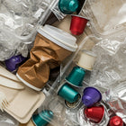TerraCycle - Boîte Zéro Déchet pour salle de pause, petite-Inclus : boîte de collecte durable imprimée en couleur avec doublure interne, étiquette d’expédition UPS prépayée pour le retour, et recyclage des déchets collectés.