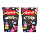 Maynards Bassetts Liquorice Allsorts Carton 400g-Rempli de bonbons Maynards Bassett's Liquorice Allsorts